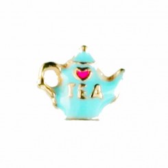 Teapot with Pink Heart 